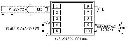 XM智能变送控制数字 光柱显示仪表