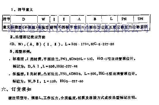 玻璃管液位计