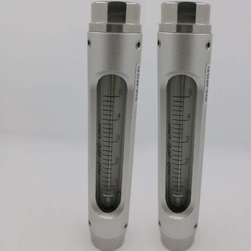 G10-6F微小玻璃转子流量计,1/4不锈钢内螺纹,总长200mm,流量计