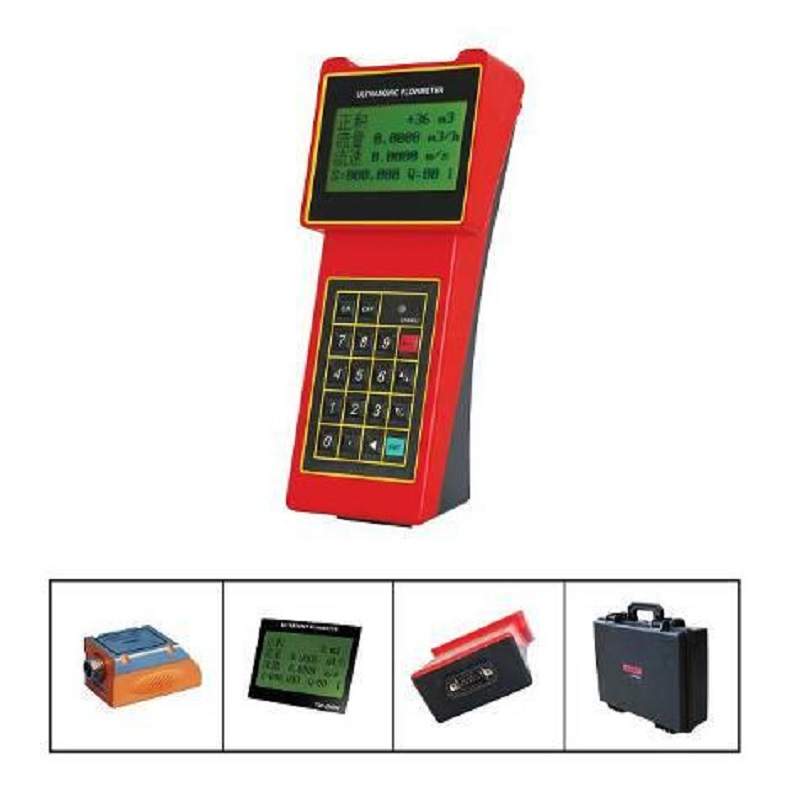 TUF-2000H手持式超声波流量计,小型和中型传感器, -40-90℃流量计