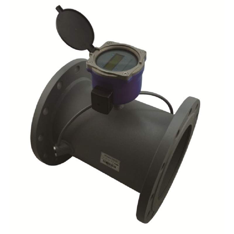 TUF2000W超声波流量计,DN25法兰式流量计 电池供电型超声波热量表