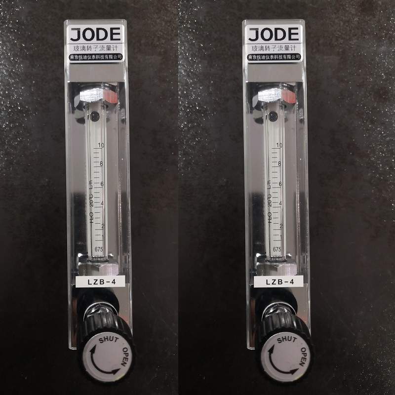 老款LZJ-6玻璃管浮子流量计 调节阀 总长171mm 中心距145mm流量计