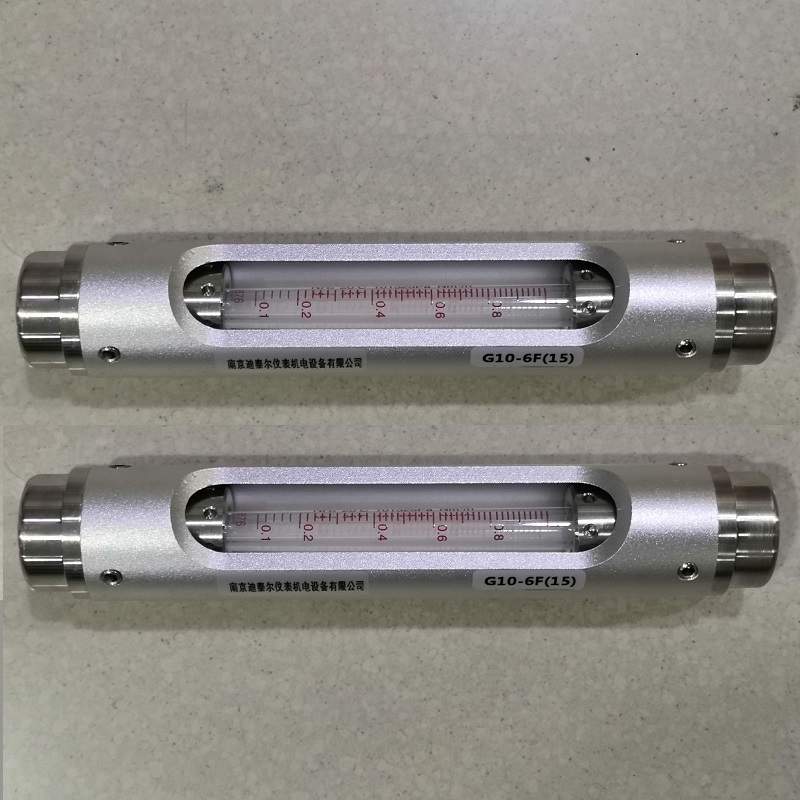 G10-6F微小玻璃转子流量计 1/4不锈钢内螺纹 总长200mm,流量计