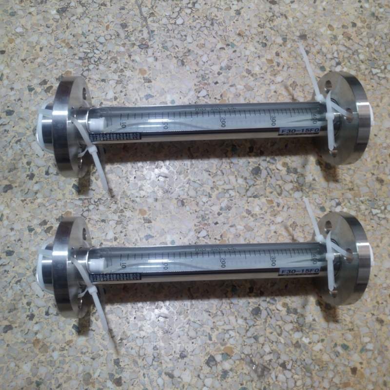 FA30F-50全不锈钢内衬四氟,DN50活动法兰 气体液体玻璃转子流量计