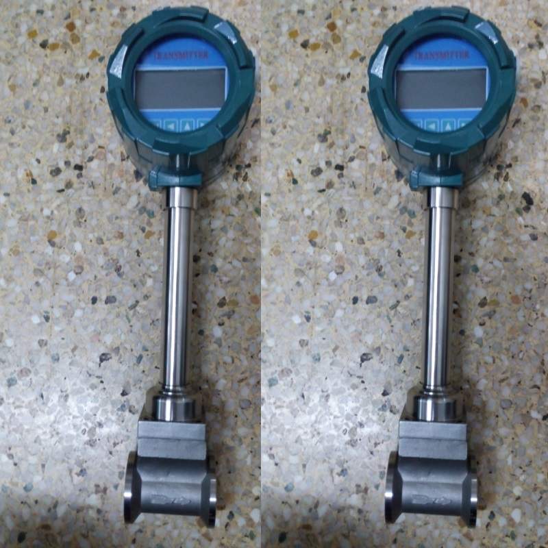 涡街流量计LUGB-2304P2 不锈钢材质 现场显示带远传气体流量计