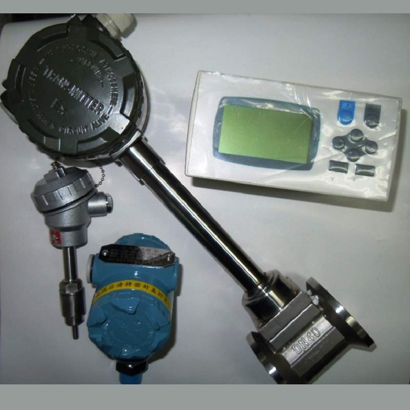 带温度压力智能补偿型蒸汽流量计量 迪泰尔智能涡街流量计