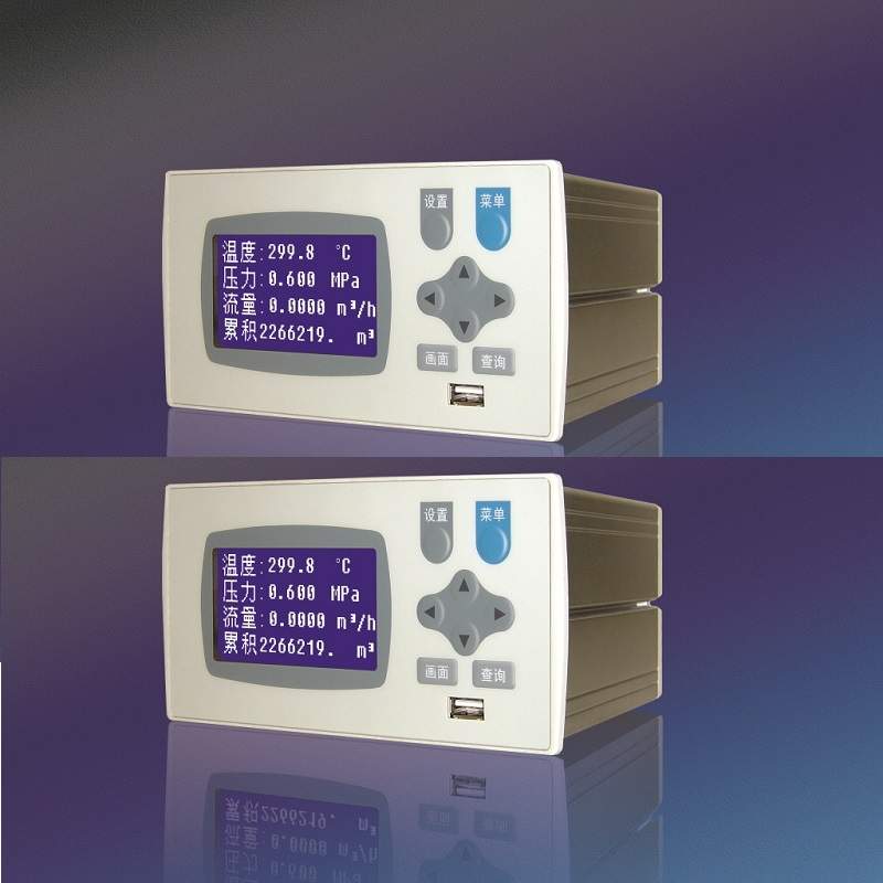 液晶记录仪,温压补偿流量记录仪,报表功能,变送/通讯流量积算仪