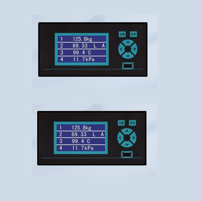 XSR10R 蓝屏液晶显示无纸记录4通道 数据和曲线记录 带2路记录仪
