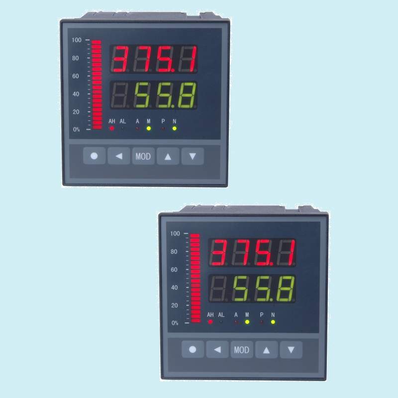 XSH系列 操作类仪表 适合与各类调节阀门、PLC配接，带通讯显示仪