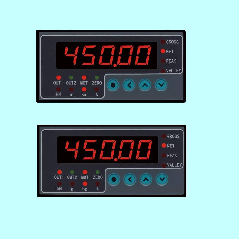 CHB-CH力值显示控制仪尺寸为96&times;48,5位显示、2点报警显示仪