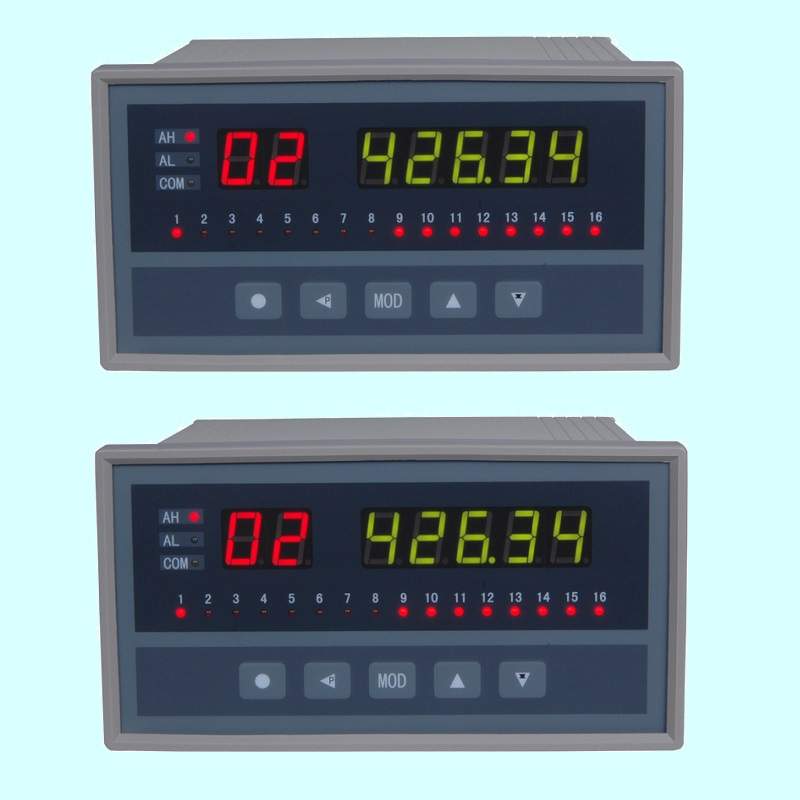XSL/A32 32通道智能巡回检测报警仪 横式160&times;84&times;182 通讯巡检仪