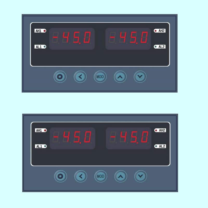 XSD4/2两通道仪表,0.2级精度,2路测量输入,160&times;80&times;105显示仪