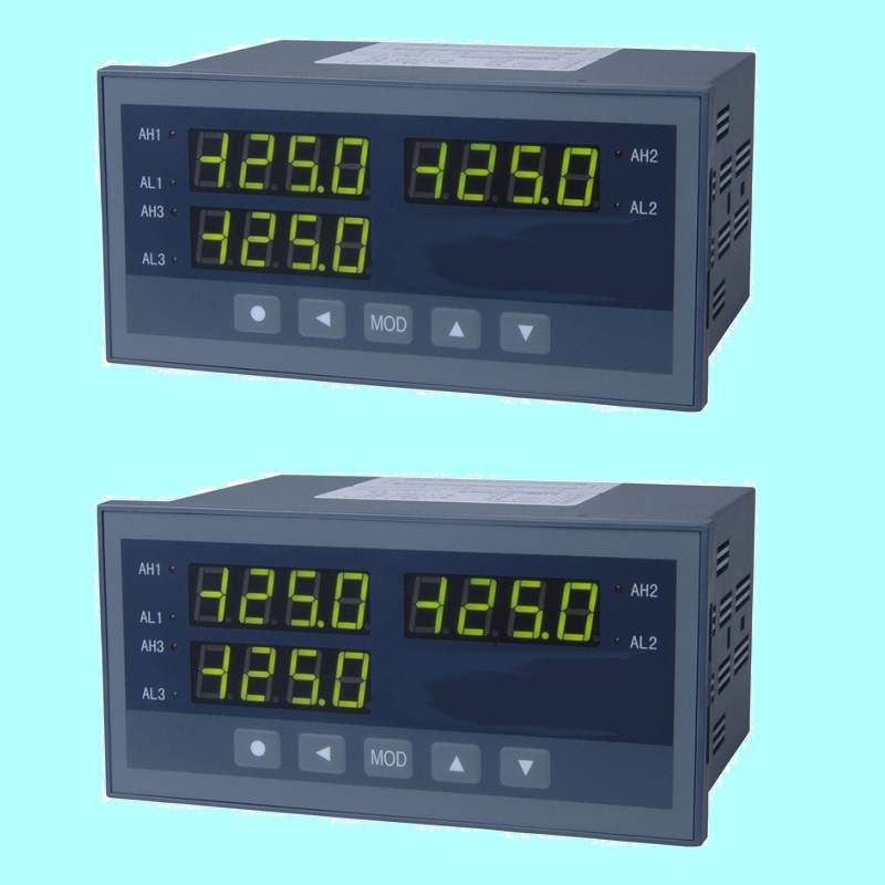 XSD3 三通道仪表,带三个报警点,馈电 变送 通讯 打印功能数显仪表