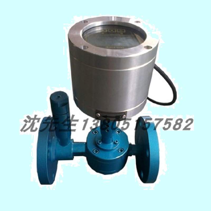 LC-AD 铸铁型电子表头流量计,液晶显示带远传信号椭圆齿轮流量计