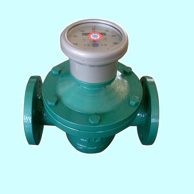 LC-A 铸铁型流量计精度0.5%,法兰连接,基本型,椭圆齿轮流量计