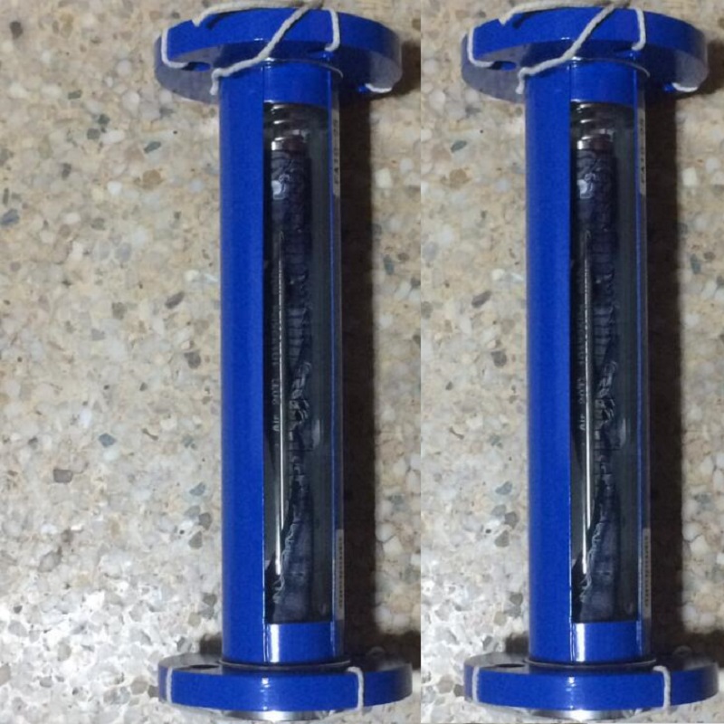 F10-15/25/40/50玻璃管浮子流量计,法兰 总长310mm玻璃转子流量计