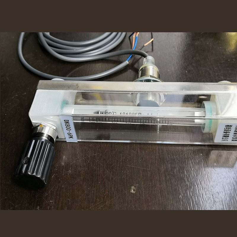 DK800-6PK,PVDF基座,强酸强碱耐腐,报警  带调节阀 不锈钢流量计