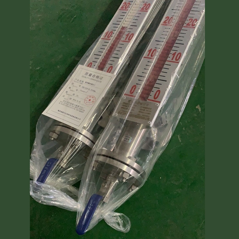 磁翻板液位计,不锈钢磁性浮子液位计,UHZ-519系列侧装顶装液位计