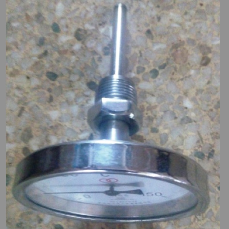 双环牌双金属温度计WSS501轴向向,表面150mm,100℃,150℃,200℃