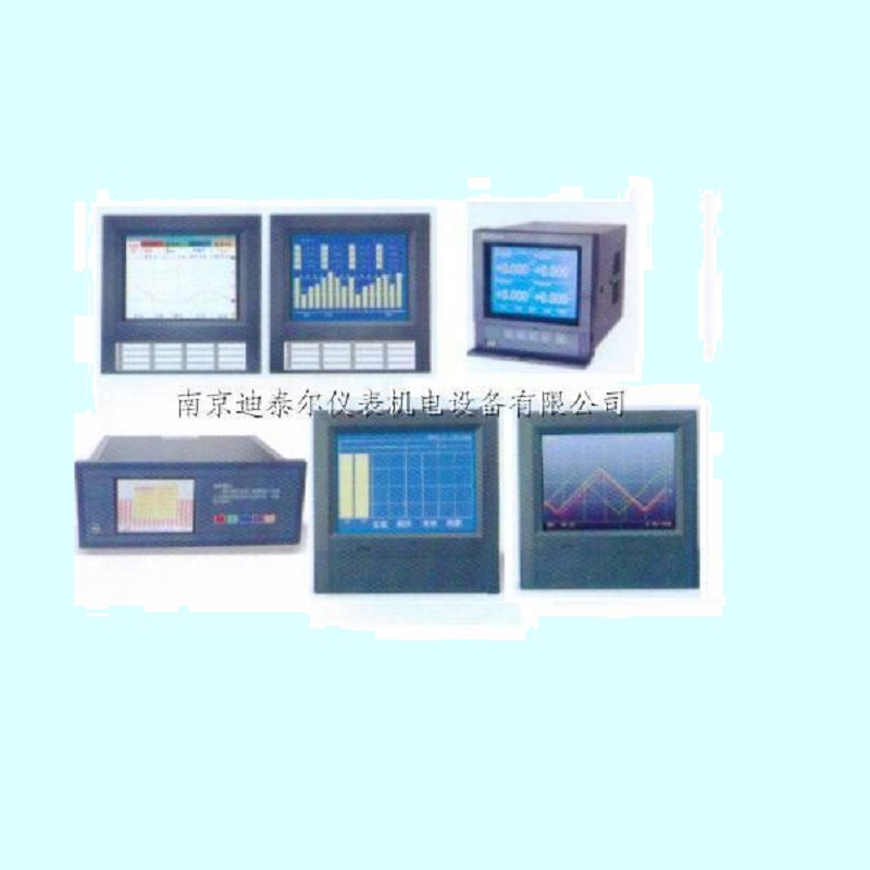 XSR30高精度,无纸记录仪,10路输入,10路继电器,8路变送液晶记录仪