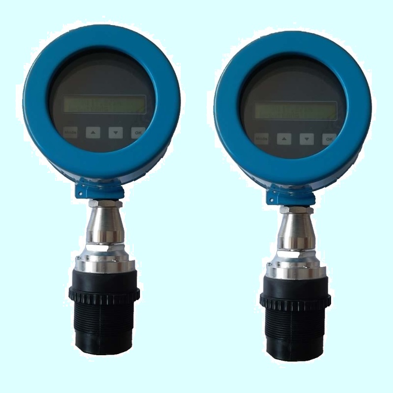 防爆超声波液位仪 一体式耐酸碱型10m 法兰，2点开关量输出液位计
