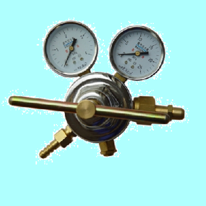 YQY-08 特大型氧气减压器 全铜 大流量调节 青岛华青仪表