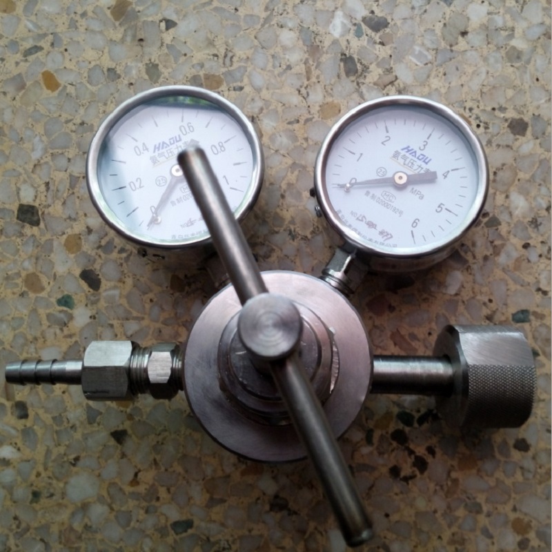 不锈钢减压器 直型连接减压阀 适用氨气等防腐介质减压器