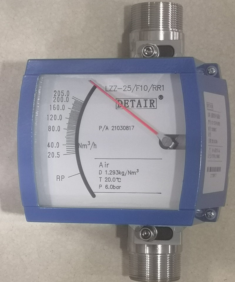 不锈钢外螺纹连接LZZ-25/F10/RR1 金属管浮子流量计