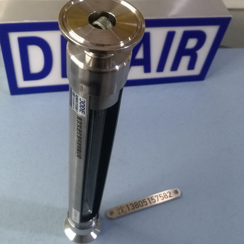 不锈钢卫士型玻璃转子流量计G30S,304快装连接,G30-15 G30-25 G30-40 G30-50流量计