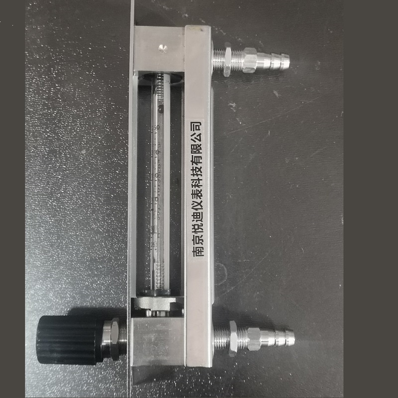 面板式流量计DK800-6FN,不锈钢玻璃转子流量计 防腐流量计 悦迪仪表