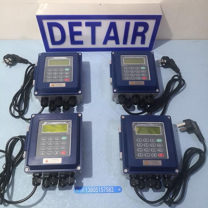 TUF-2000B分体壁挂式超声波流量计,外夹小型和中型探头流量计