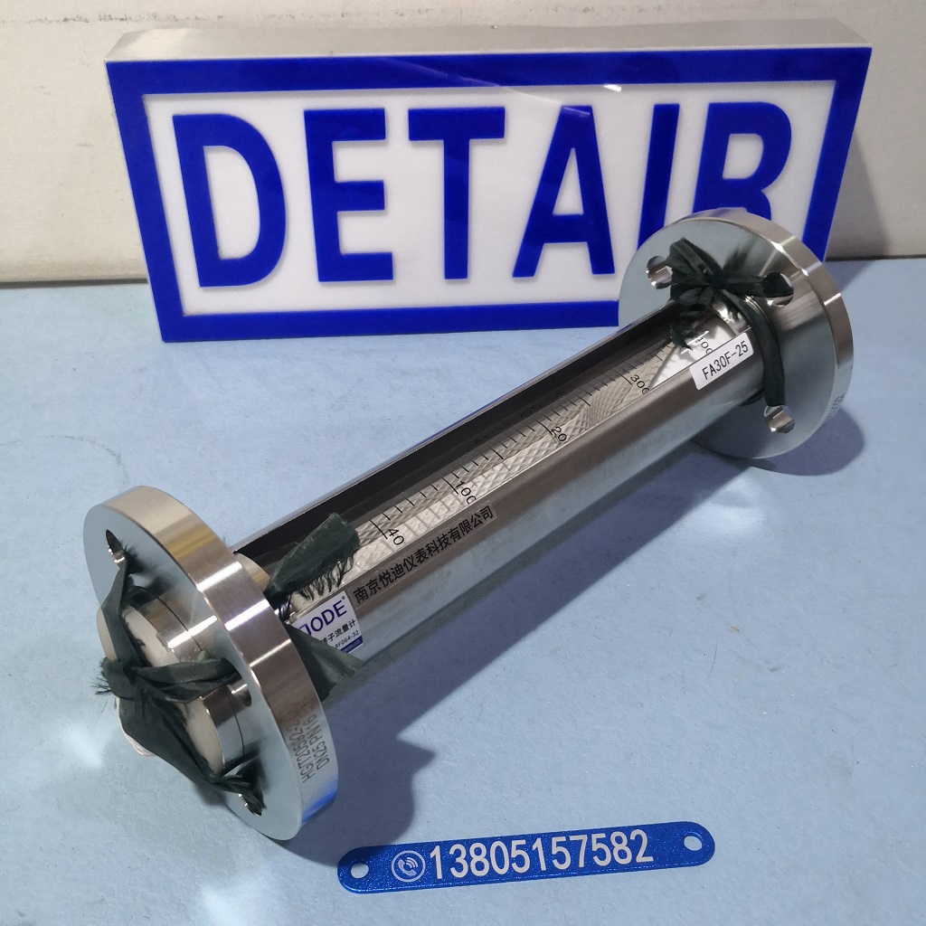 不锈钢衬四氟玻璃转子流量计FA30F-15/FA30F-25/FA30F-40/FA30F-50法兰式不锈钢流量计