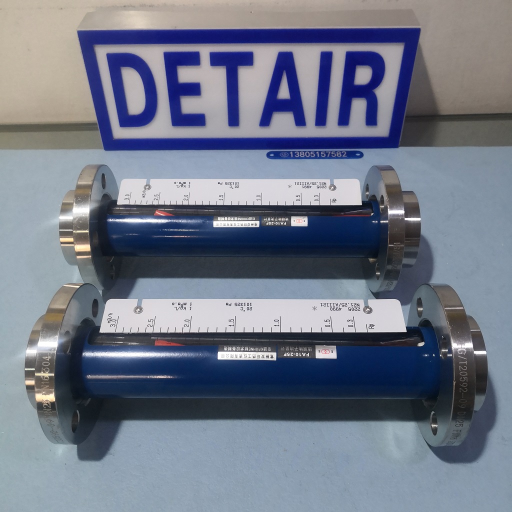 FA10-25BF防腐玻璃转子流量计,DN25不锈钢法兰 接头玻璃管浮子流量计