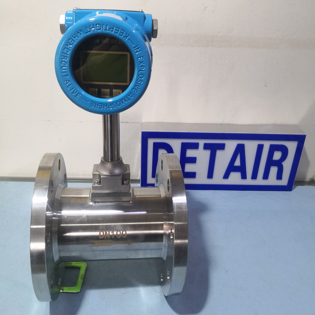 热式气体质量流量计YDRS,不锈钢法兰式气体质量流量计,现场显示带信号输出