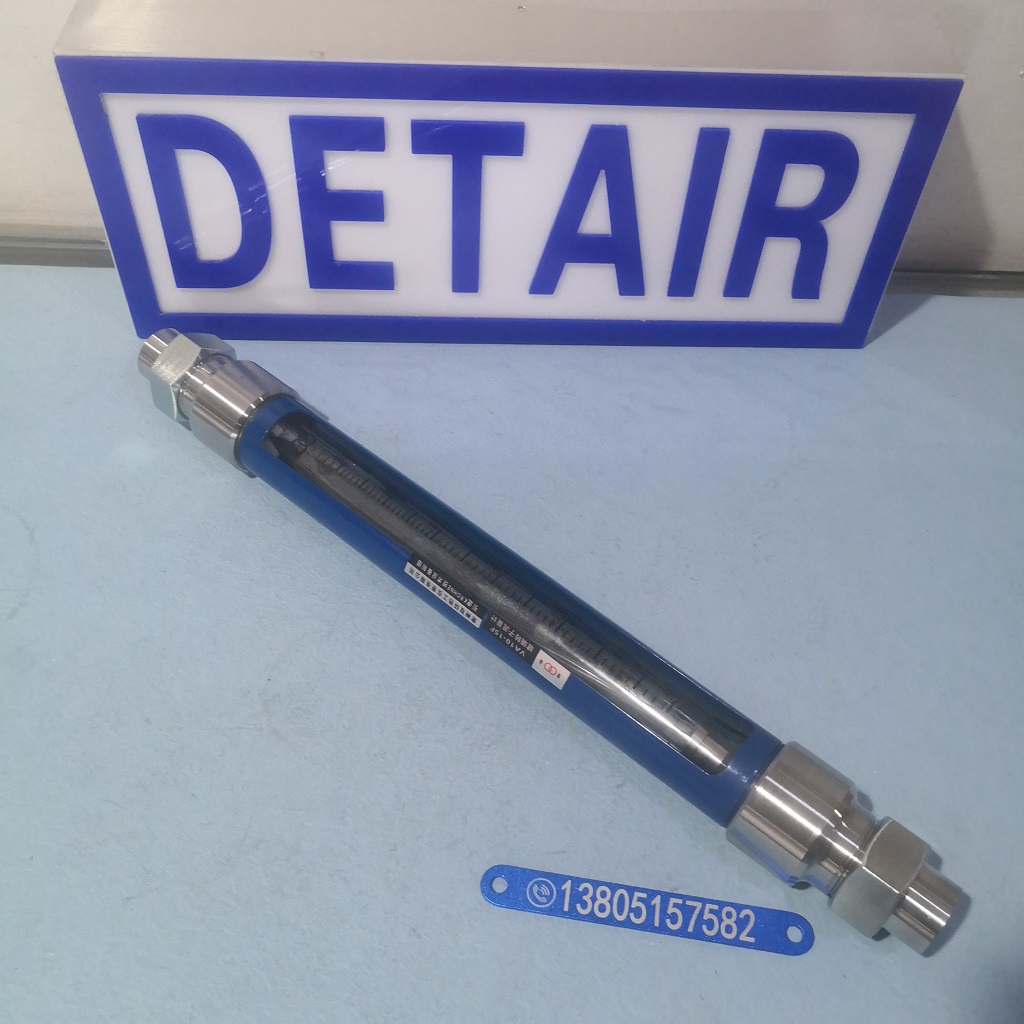 VA10-15F防腐玻璃转子流量计,不锈钢螺纹,气体液体玻璃管浮子流量计