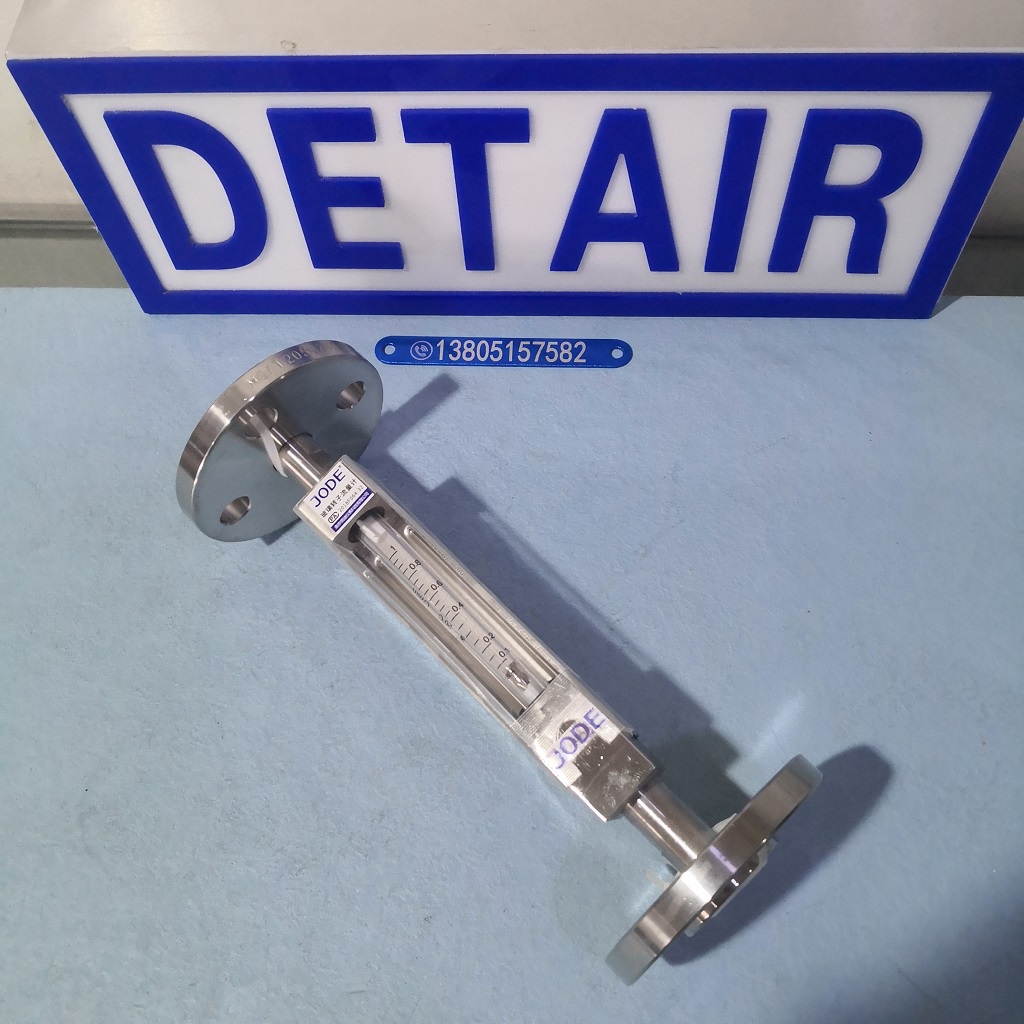 法兰式DK800-6F-15防腐玻璃转子流量计,DN15法兰连接 玻璃管浮子流量计