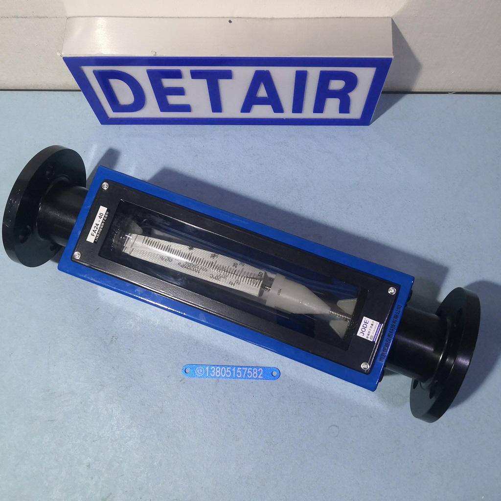 FA24-15/FA24-25/FA24-40/FA24-50/FA24-80 总长500mm玻璃转子流量计