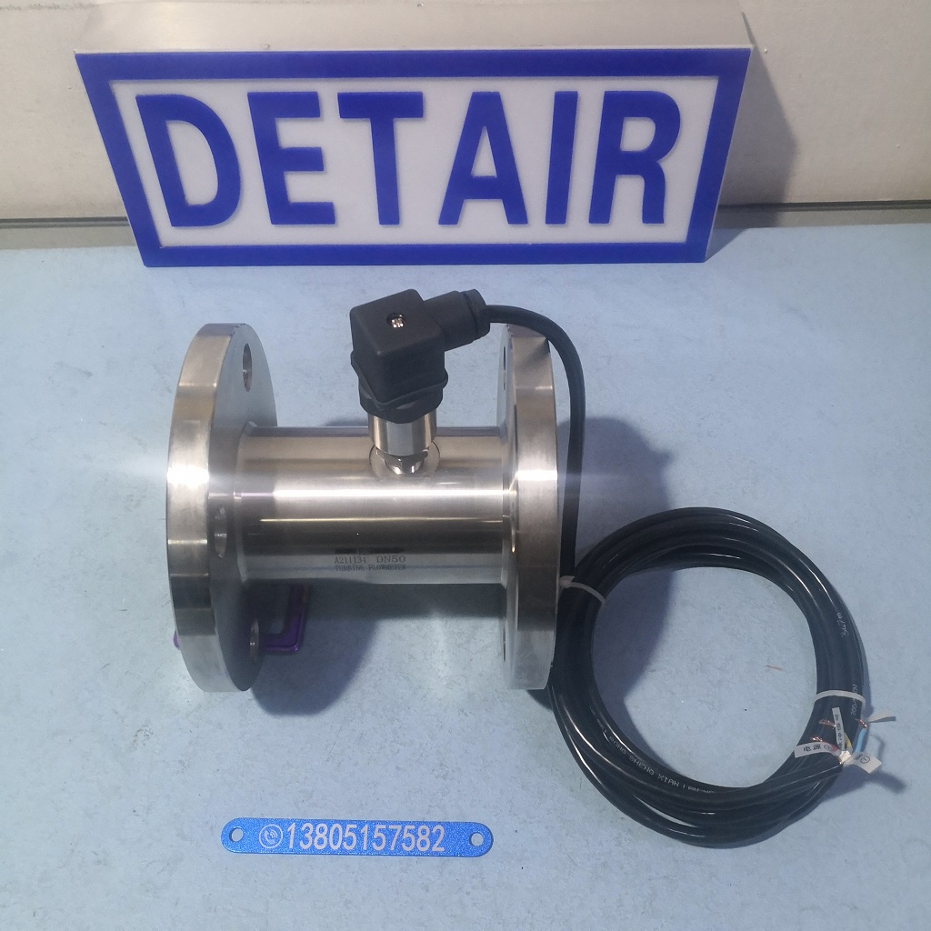 液体涡轮流量传感器LWGY,无显示脉冲输出 不锈钢法兰液体涡轮流量计