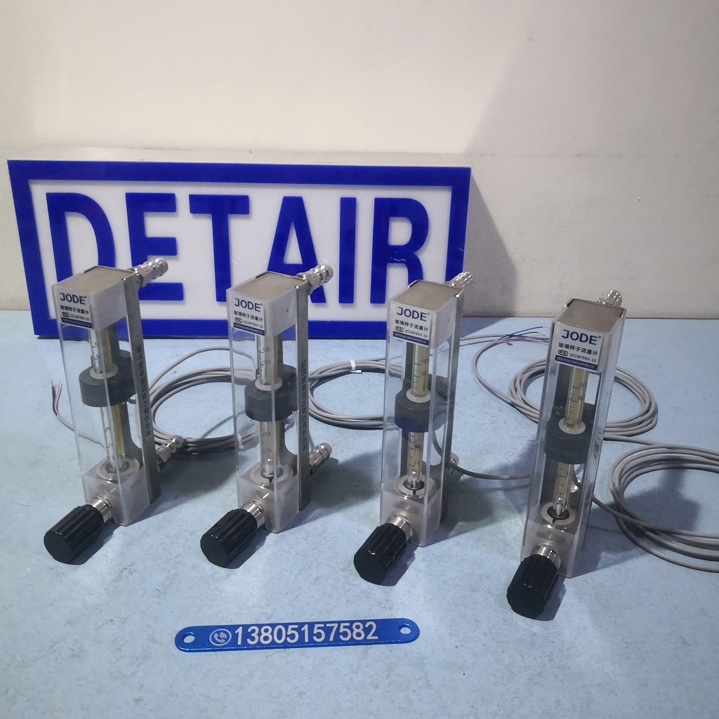 DK800-10F报警流量计,不锈钢防腐玻璃转子流量计,三线制环形报警流量计