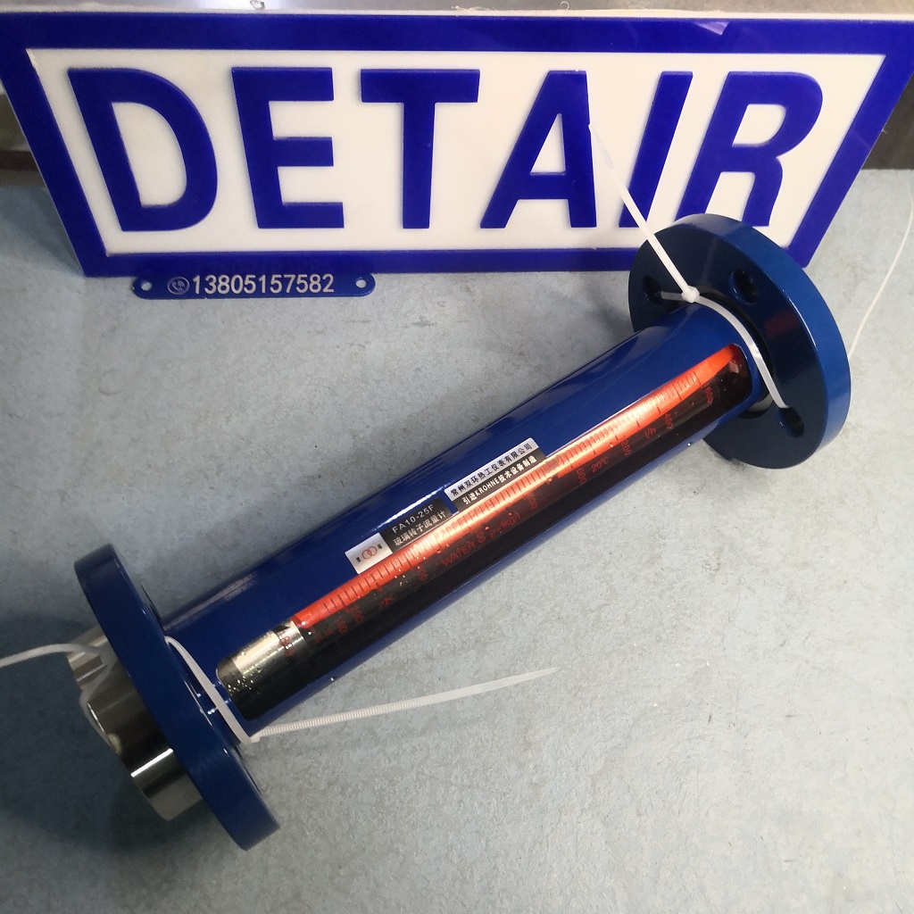 FA10-25F海绵厂防腐玻璃转子流量计,DN25法兰,海绵厂玻璃管浮子流量计