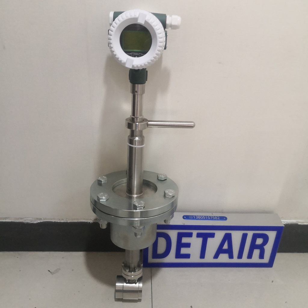 插入式涡街流量计LUG-21-DN300C,现场显示,带4-20mA输出涡街流量计