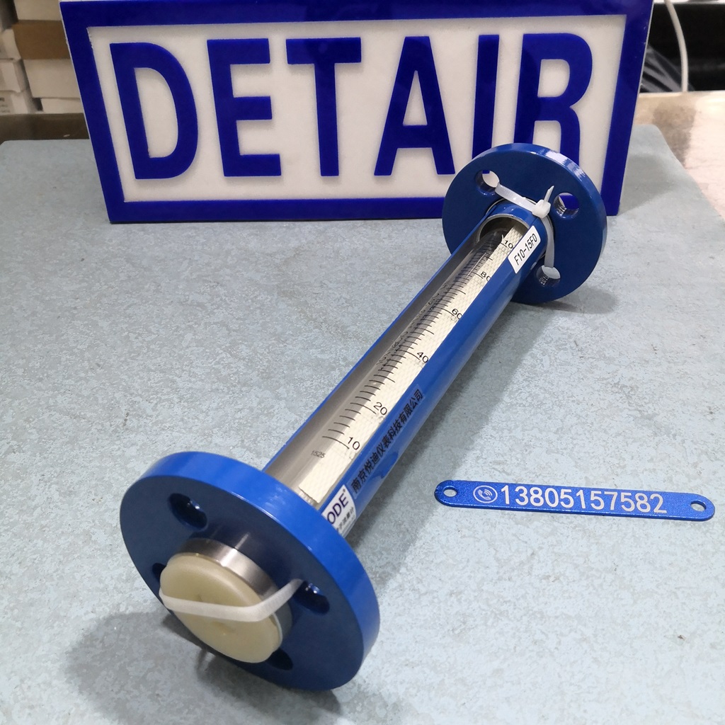 F10-15F0/F10-25F0/F10-40F0/F10-50F0防腐衬四氟活动法兰玻璃转子流量计