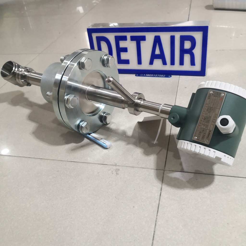 插入式涡街流量计LUG-21-DN350C,不带现场显示,大口径高温高压蒸汽流量传感器