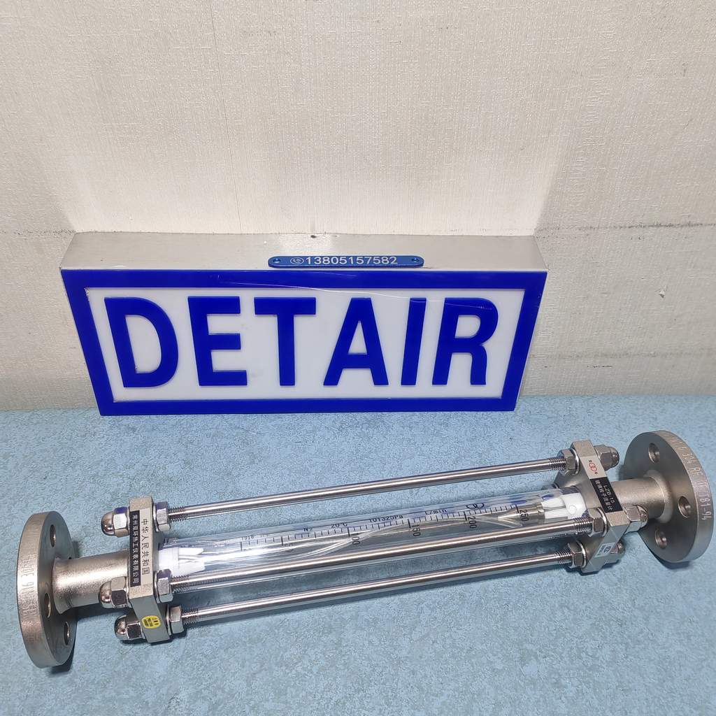 LZB-15B全不锈钢玻璃转子流量计,法兰连接,常州双环不锈钢玻璃管浮子流量计