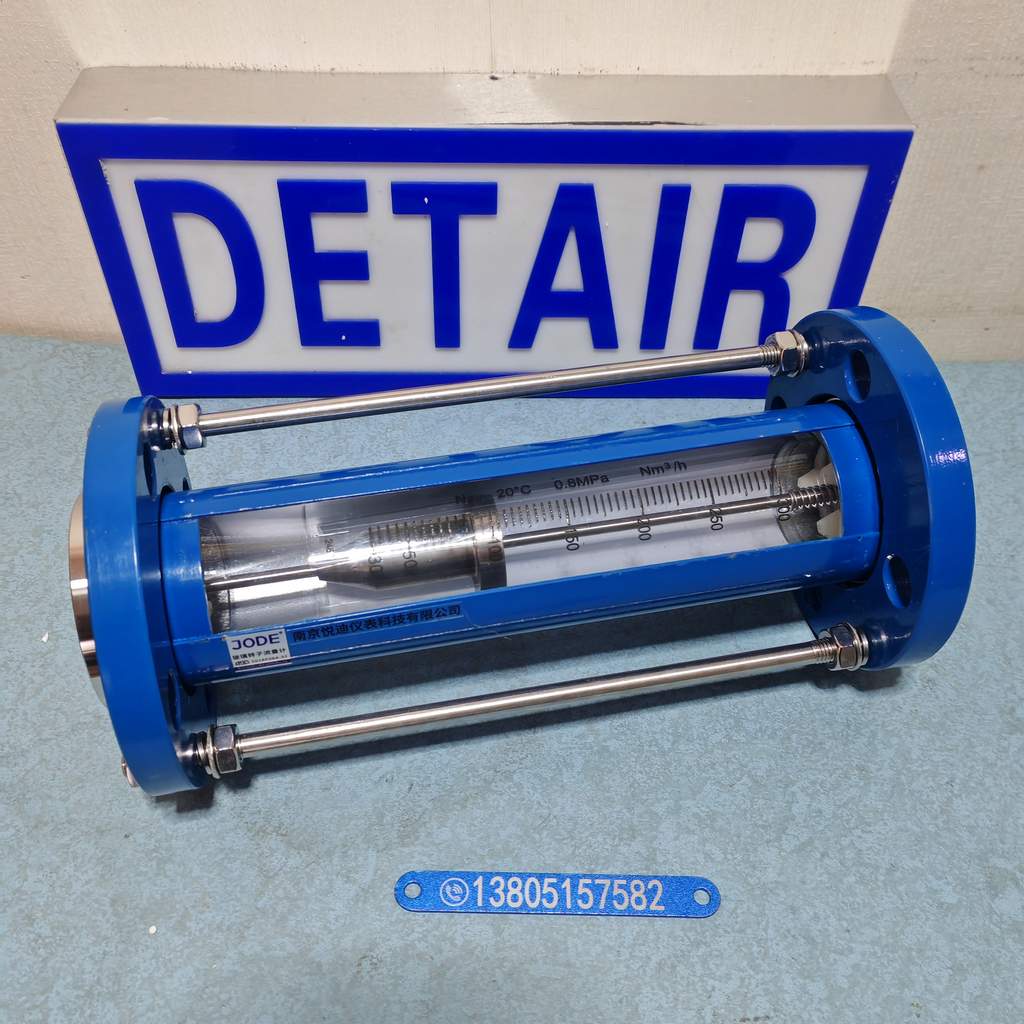 带拉杆FA10-25F玻璃转子流量计,DN25法兰连接不锈钢拉杆式玻璃管浮子流量计