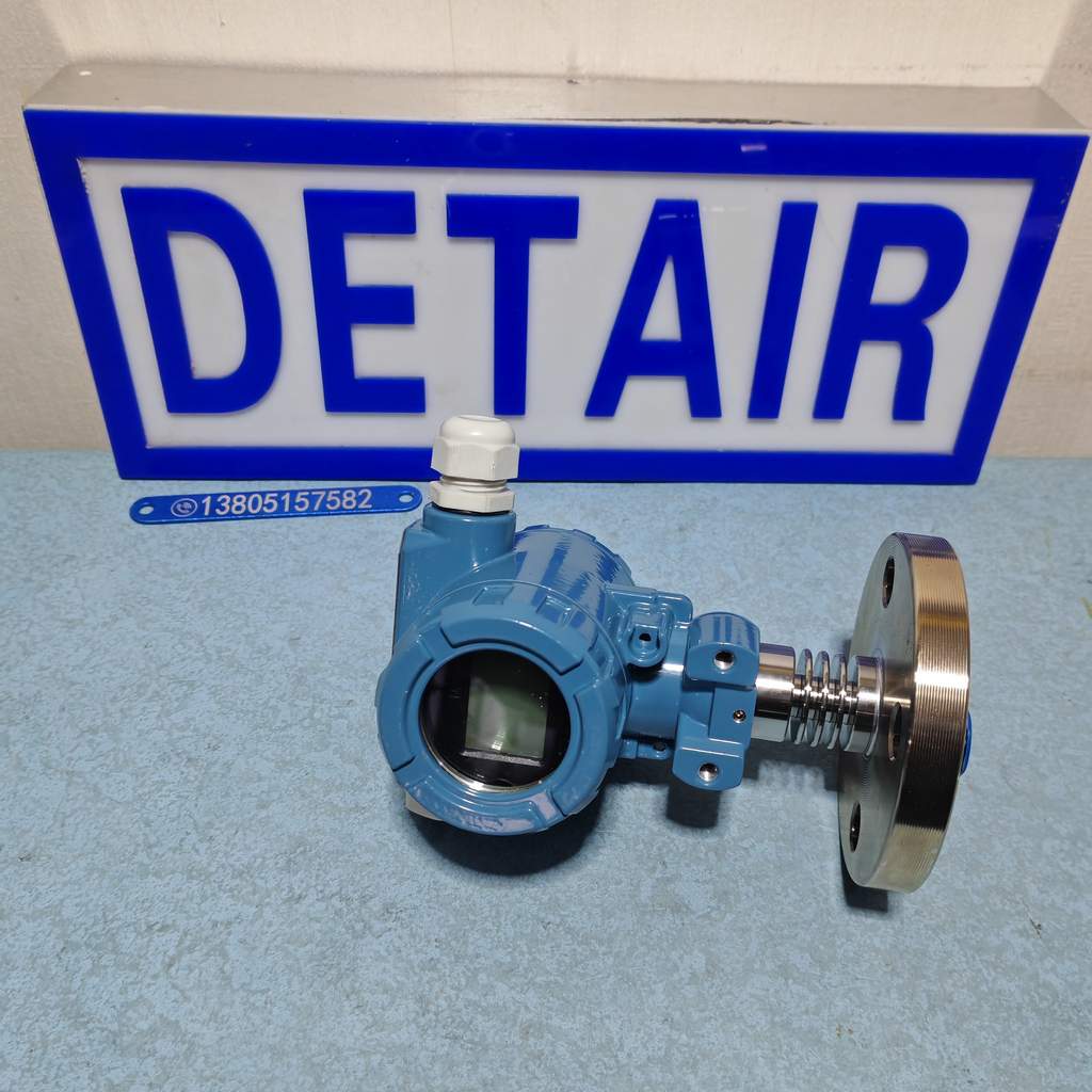 四氟密封法兰式压力变送器DTR132F,智能现场数字显示型,带信号输出法兰型压力液位变送器