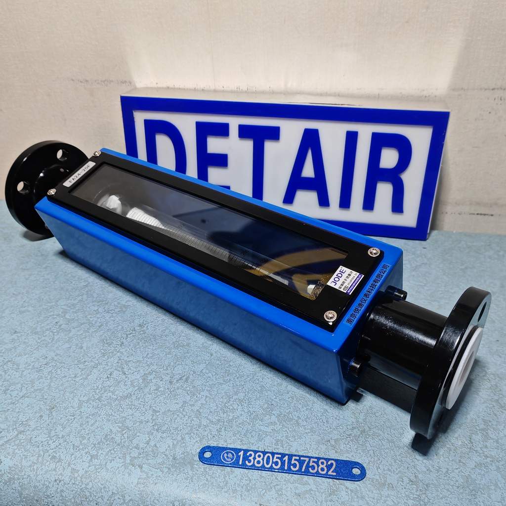 GA24-25F防腐型衬四氟玻璃转子流量计,衬四氟FA24-25F防腐型玻璃管浮子流量计