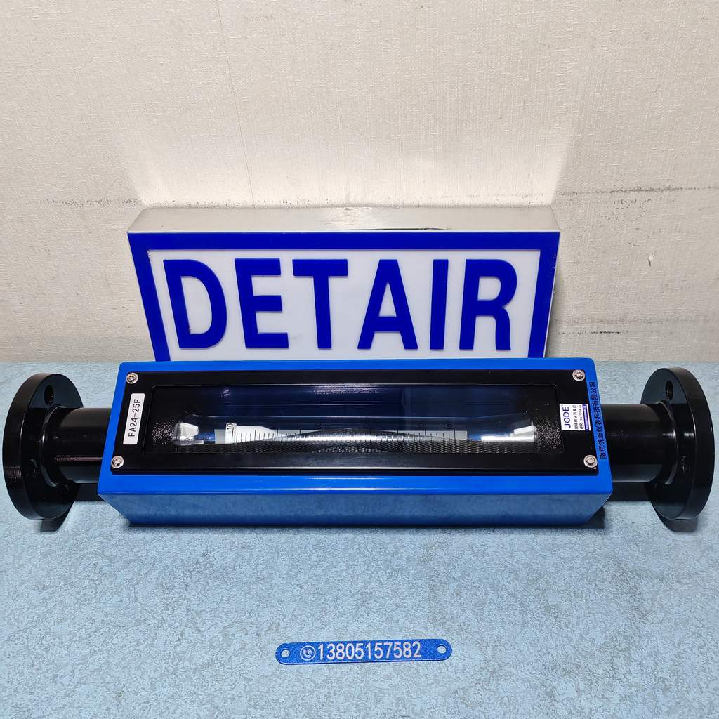 GA24-25F防腐型衬四氟玻璃转子流量计,衬四氟FA24-25F防腐型玻璃管浮子流量计