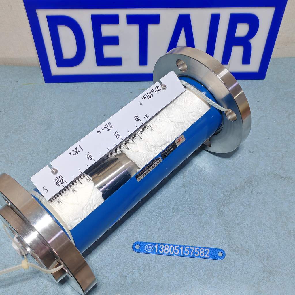 FA10-50F防腐不锈钢流量计 DN50活动不锈钢法兰 不锈钢接头玻璃转子流量计