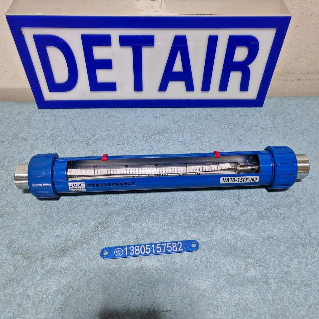 VA10-15FP-N2防腐玻璃转子流量计 不锈钢内螺纹气体液体 玻璃管浮子流量计